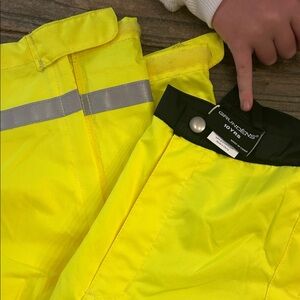 Grundéns Kids Yellow Rain Pants- size 10